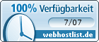Webhostlist - Verfügbarkeit: 100 %