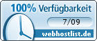 Webhostlist - Verfügbarkeit: 100 %