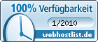 Webhostlist - Verfügbarkeit: 100 %