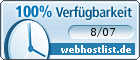 Webhostlist - Verfügbarkeit: 100 %