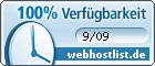 Webhostlist - Verfügbarkeit: 100 %