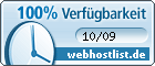 Webhostlist - Verfügbarkeit: 100 %