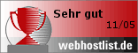 Webhostlist - Verfügbarkeit: 100 %