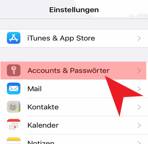 Wie Sie Ihr E-Mail Postfach auf einem iPhone oder iPad einrichten.