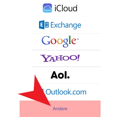 Wie Sie Ihr E-Mail Postfach auf einem iPhone oder iPad einrichten.