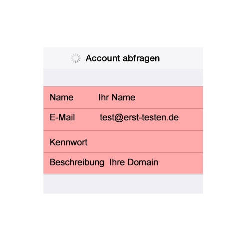 Wie Sie Ihr E-Mail Postfach auf einem iPhone oder iPad einrichten.