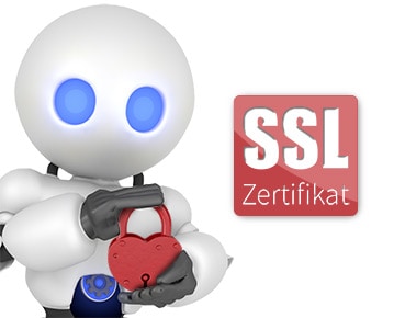 Wählen Sie ihr SSL Zertifikat selbst aus.