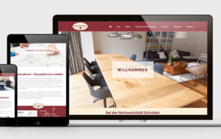 Webseite erstellen lassen - für die besondere Holzwerkstatt!