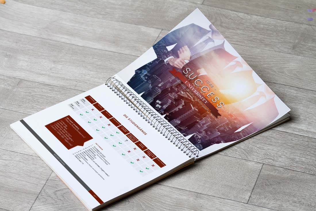 Erstellung und Design von Printmedien